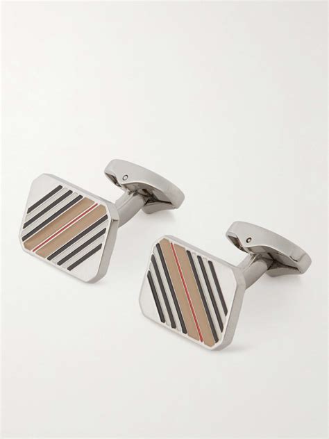 burberry pearl earrings|cufflinks for men burberry.